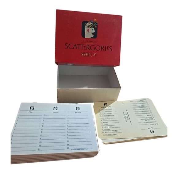 Vintage 1989 Milton Bradley MB The Game of Scattergories Card Game - Complete - Picture 1 of 5
